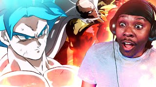 Reacting To GOKU vs SAITAMA Part 1 REACTION!!