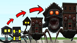 NEW EVOLUTION OF HOUSE HEAD AND LIVING BUILDING MONSTERS In Garry's Mod!