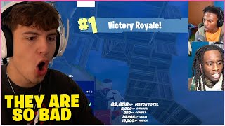 CLIX Reacts to KAI CENAT \u0026 ISHOWSPEED Winning Their FIRST FORTNITE GAME After 21 HOURS!