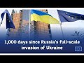 1000 days of full-scale war in Ukraine 🇺🇦