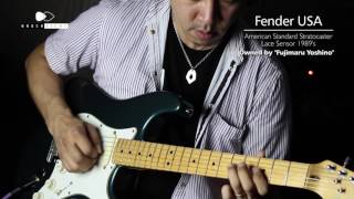 【Brush eight】Fender USA American Standard Stratocaster Lace Sensor 1989's \