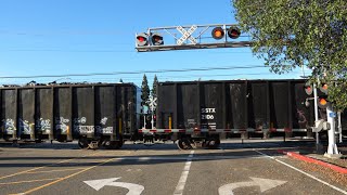 UPY 601 Florin Flyer Local | Mine Shaft Ln. Railroad Crossing, Rancho Cordova CA