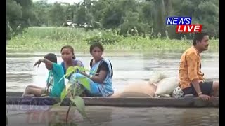 ৰাজ্যত ভদীয়া বানৰ প্ৰলয়, মাজুলীৰ চৌদিশে সাগৰ সদৃশ পৰিৱেশ