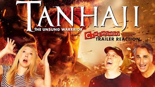 Tanhaji: The Unsung Warrior Trailer Reaction - Epic Bollywood!