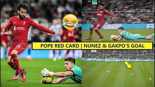 🔴Nick Pope Red Card | Pope Forgot He was Outside the Penalty Area😳