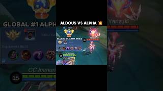 ALJUICE VS GLOBAL ALPHA BUILD 💥 #mobilelegends #aldous #aljuicetv #mlbb