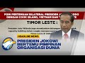 Poin Pertemuan Bilateral Presiden Jokowi dengan Kepala Negara ASEAN