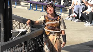 【USJ ウォーターワールド】こんな所にもバケツの水があるよ～！！/Universal Studios Japan WATER WORLD