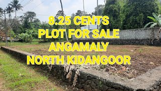 8.25 cents plot for immediate sale Angamaly_North Kidangoor 2.30 lakhs per cent cont 9847706931