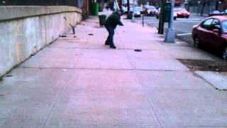 DSNY sidewalk shuffleboard