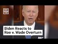 Biden Calls SCOTUS Decision to Overturn Roe v. Wade a 'Tragic Error'