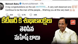 Mahesh Babu Shocking Tweet On KTR | KCR | Telangana Elections | YOYO Cine Talkies