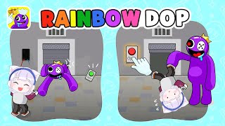 한 부분을 옮겨 레인보우 친구들을 구해줘요! (1-20 Level) Rainbow DOP Game