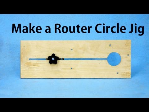 How to Make a Router Circle Jig - a woodworkweb How to Make a Router Circle Jig - a woodworkweb