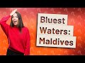 What country has the bluest water?