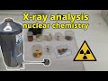 X-ray XRF analysis in nuclear chemistry