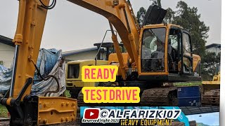 Finish Test drive and restorasi Excavator Hyundai 220-9 in workshop