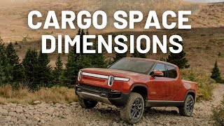 Rivian R1T Body and Cargo Space Dimensions