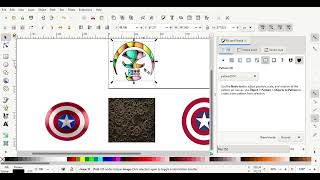 Inkscape-turning a picture into a pattern to use in fill