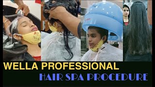 MY HAIR TRANSFORMATION | Step By Step Wella Professional Hair Spa | Best Hair Treatment At Salon😍