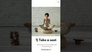 How To Start Meditation: 7 Simple Steps #shorts #meditation