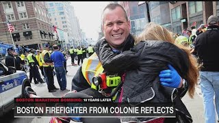 Firefighter reflects on 2013 Boston Marathon bombing