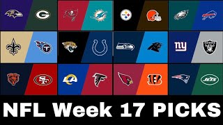 🏈 NFL Week 17 Picks & *Predictions*