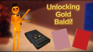 Unlocking Gold Baldi - Pillar Chase 2