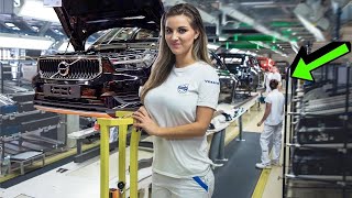 Volvo Manufacturing process: XC40➕CX60➕XC90➕S60 Production line [Car FACTORY] + Crash Test