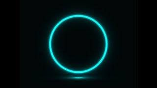 How to Create Glowing Circle Design in Illustrator | How to Create Neon Glow Effect on Circle in AI