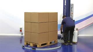Robopac Masterplat Semi-Automatic Stretch Wrapper | www.ProPac.com