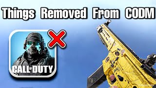 7 Things Removed From CODM That You Forgot