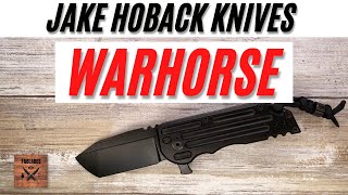 Jake Hoback Warhorse Pocketknife. Fablades Full Review