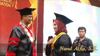 [grafianeka] - Momen Wisuda GICI Business School 2018 - Nurul Alfia, S.E.