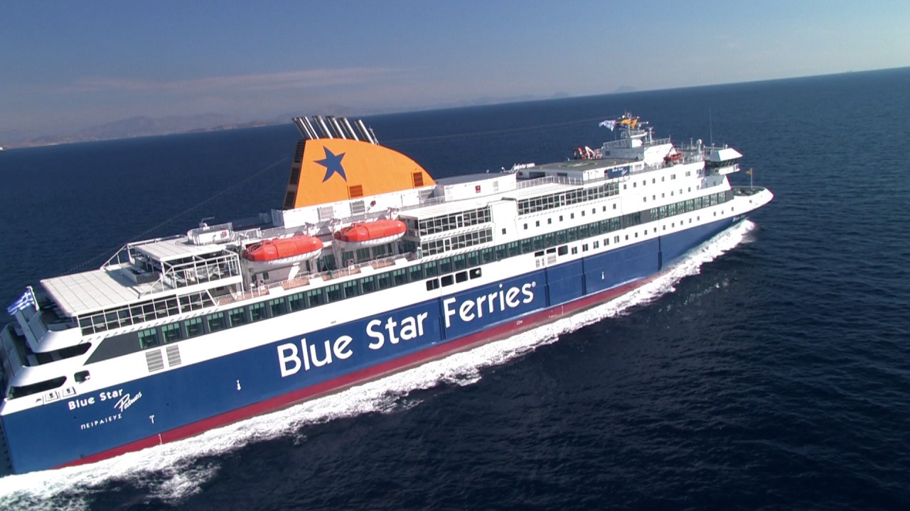 Blue Star Ferries - Σπίτι μας το Αιγαίο! - YouTube