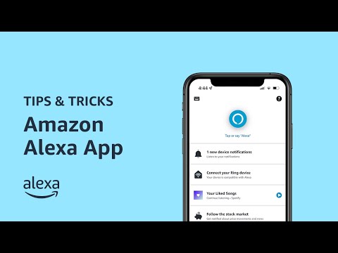 Cómo utilizar la aplicación Alexa Amazon Alexa