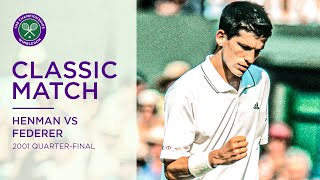 Roger Federer vs Tim Henman | Wimbledon 2001 Quarter-final Replayed