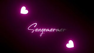 Suno Na Sangemarmar Black Screen Lyrics Status