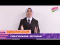 Ko-Kurikulum (2021) | Public Speaking - Secondary