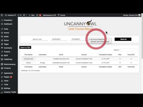 Uncanny Continuing Education Credits for LearnDash Uncanny Continuing Education Credits for LearnDash