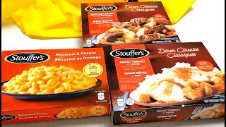 Disappearing Stouffers Frozen TV📺 dinners (＠_＠;)  I ate Everyone in 1 Week - Historic video Archive