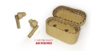 AIR PODS PRO | DIY APPLE AIR POdS PRO FROM CARDBOARD