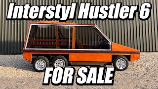 A fantastically weird 1988 Interstyl Hustler 6 made from wood for sale at Stone Cold Classics