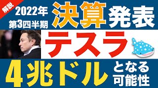 テスラ第３四半期決算！テスラは将来アップルを超え４超ドル企業となる！