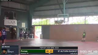 Pumas @ D' ALTURA BASKET (2024.04.14)