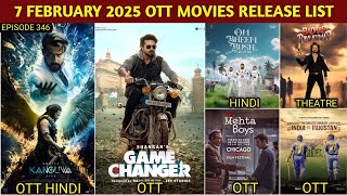 7 February OTT Release Movies \u0026 Web Series | Game Changer OTT | Kanguva Hindi OTT | Netflix, Zee5