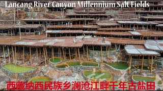 Millennium Salt Fields in Tibet/Hengduan Mountains/Lanying Grand Canyon/西藏芒康县澜沧江畔的千年古盐田