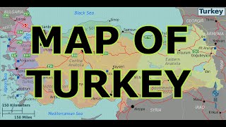 MAP OF TURKEY