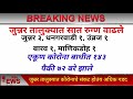 जुन्नर तालुक्यात कोरोनाचे एकूण रुग्ण १४३ वर पोहचले।तालुक्यात कोरोनाचे संकट होतेय अधिक गडद ।।