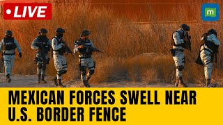 Mexico Deploys First Military Reinforcements To U.S Border | Donald Trump News | N18G